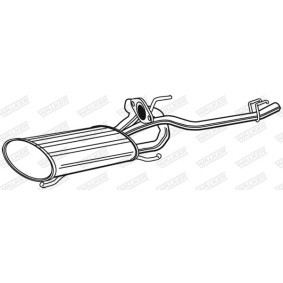 Acquista Marmitta da WALKER 22251 a buon mercato per soli 94,62 €