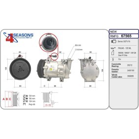 Acquista Compressore aria condizionata da AHE 67565 a buon mercato per soli 302,05 €