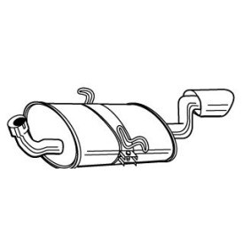 Endschalldämpfer VOS-108