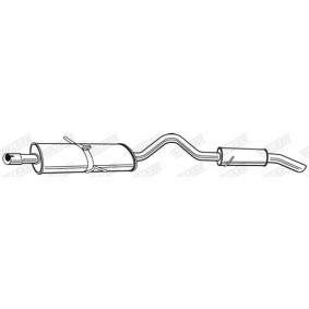Endschalldämpfer 22510 von WALKER günstig für 99,07 € online kaufen