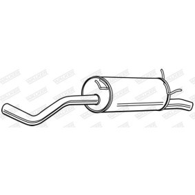 Endschalldämpfer 22534 von WALKER günstig für 68,18 € online kaufen