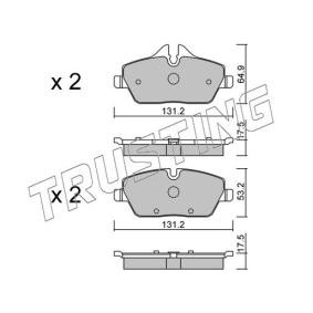 Achetez des Plaquettes de frein TRUSTING 680.0 à prix pour 82,52 €