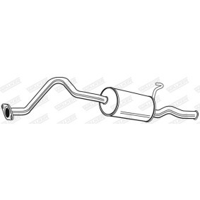 Endschalldämpfer 22824 von WALKER günstig für 68,51 € online kaufen
