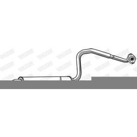 Acquista Marmitta centrale da WALKER 22845 a buon mercato per soli 87,07 €