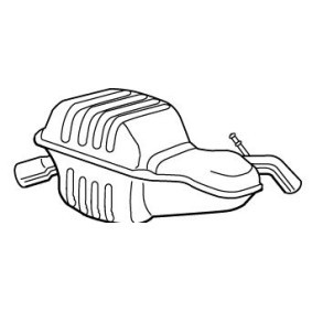 Endschalldämpfer VOS-155