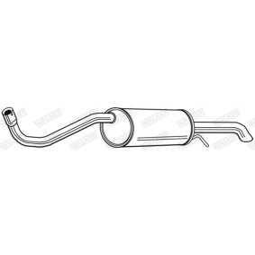 Endschalldämpfer 23338 von WALKER günstig für 60,67 € online kaufen