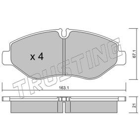 Acquista Kit pastiglie freni da TRUSTING 687.1 a buon mercato per soli 81,11 €