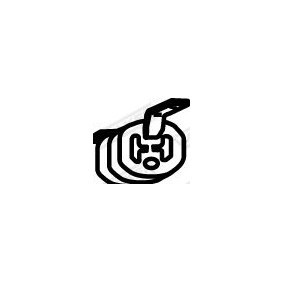 Halter, Abgasanlage von WALKER 80309
