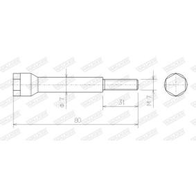 Compre Parafuso, sistema de escape da WALKER 83164 a um preço baixo por 3,61 €