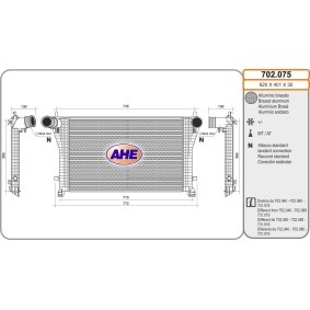 Acquista Intercooler da AHE 702.075 a buon mercato per soli 214,82 €