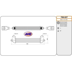 Achetez des Intercooler AHE 709.027 à prix pour 133,44 €