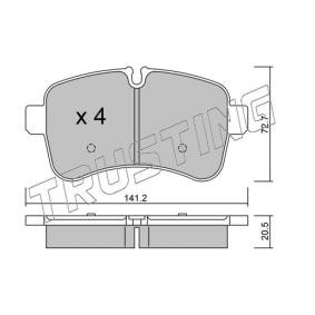 Acquista Kit pastiglie freni da TRUSTING 727.0 a buon mercato per soli 89,58 €