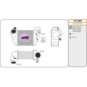 Acquista Intercooler da AHE 731.005 a buon mercato per soli 118,45 €