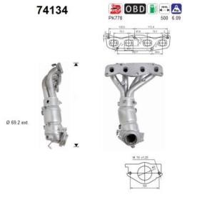Compre Catalisador da AS 74134 a um preço baixo por 303,03 €