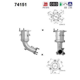 Compre Catalisador da AS 74151 a um preço baixo por 328,79 €