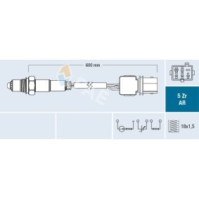 Compre Sonda lambda da FAE 75004 a um preço baixo por 262,24 €