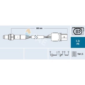 Comprar Sonda lambda de FAE 75092 a bajo precio de 150,42 €