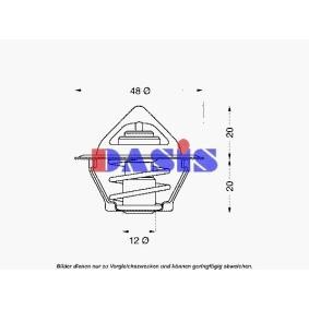 Kühlwasserthermostat für AUDI von AKS DASIS