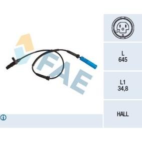 Køb ABS Sensor af FAE 78260 til den lave pris 360,40 DKK