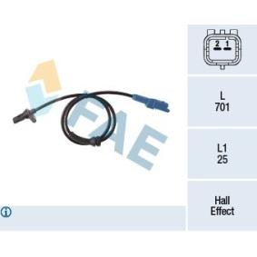 Comprar Sensor ABS de FAE 78304 a bajo precio de 107,40 €