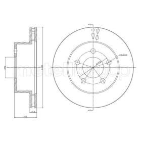 Comprar Disco de freno de CIFAM 800-1651C a bajo precio de 57,10 €