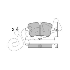 Comprar Disco de freno de CIFAM 800-1652C a bajo precio de 71,49 €