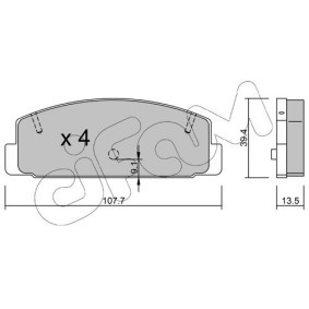 Comprar Disco de freno de CIFAM 800-1720C a bajo precio de 50,02 €