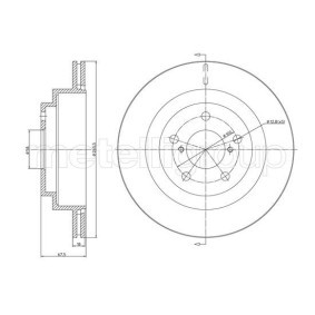 Acquista Disco freno da CIFAM 800-1739C a buon mercato per soli 40,33 €