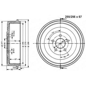 Comprar Tambor de freno de VEMA 801004 a bajo precio de 212,50 €