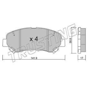 Acquista Kit pastiglie freni da TRUSTING 808.0 a buon mercato per soli 75,42 €