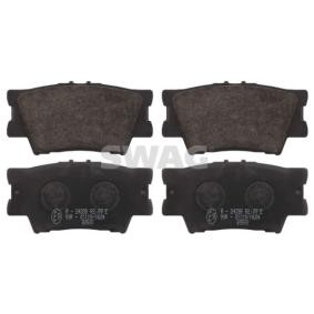 Compre Pastilhas de travão da SWAG 81 91 6651 a um preço baixo por 23,09 €