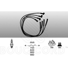 Compre Jogo de cabos de ignição da EFI AUTOMOTIVE 8108 a um preço baixo por 97,41 €