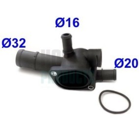 Achetez des Bride de liquide de refroidissement HOFFER 8193175 à prix pour 8,73 €