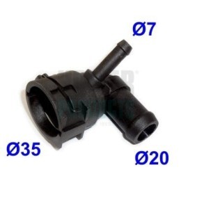 Achetez des Bride de liquide de refroidissement HOFFER 8193500 à prix pour 7,30 €