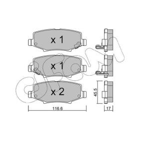 Acquista Kit pastiglie freni da CIFAM 822-863-1 a buon mercato per soli 30,85 €