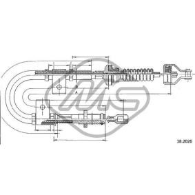 Acquista Cavo frizione da Metalcaucho 82239 a buon mercato per soli 33,66 €