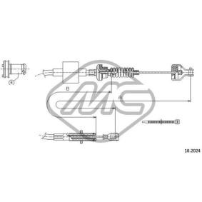 Acquista Cavo frizione da Metalcaucho 82241 a buon mercato per soli 31,32 €