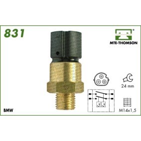 Compre Interruptor de temperatura, ventilador do radiador da MTE-THOMSON 831 a um preço baixo por 28,99 €