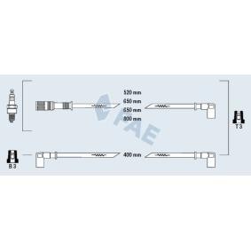 Compre Jogo de cabos de ignição da FAE 83110 a um preço baixo por 24,59 €