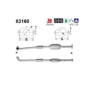 Compre Catalisador da AS 83160 a um preço baixo por 430,47 €