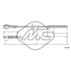 Acquista Cavo frizione da Metalcaucho 83606 a buon mercato per soli 18,04 €