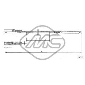 Acquista Cavo frizione da Metalcaucho 83614 a buon mercato per soli 18,45 €