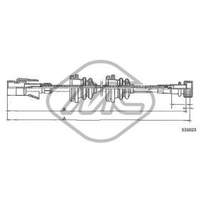 Acquista Cavo tachimetro da Metalcaucho 83650 a buon mercato per soli 20,70 €