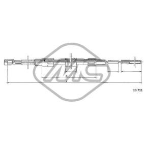 Achetez des Câble de frein à main Metalcaucho 83701 à prix pour 20,53 €