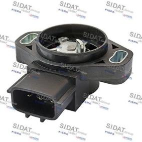 Drosselklappenpotentiometer von SIDAT