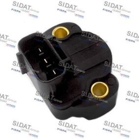 Drosselklappenpotentiometer von SIDAT 84.182