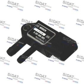 Compre Sensor, pressãodos gases de escape da SIDAT 84.316 a um preço baixo por 46,89 €