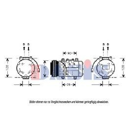 Achetez des Compresseur de climatisation AKS DASIS 850435N à prix pour 299,46 €