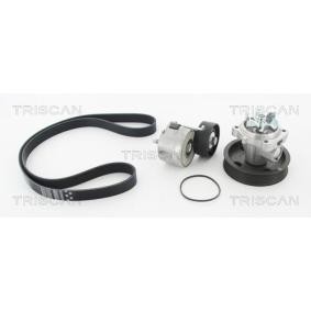 Achetez des Pompe à eau+Jeu de courroie trapézoïdale à nervures TRISCAN 8642 100503 à prix pour 183,11 €