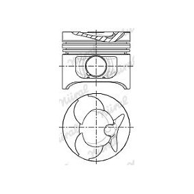 Comprar Pistón de NÜRAL 87-743120-20 a bajo precio de 91,28 €